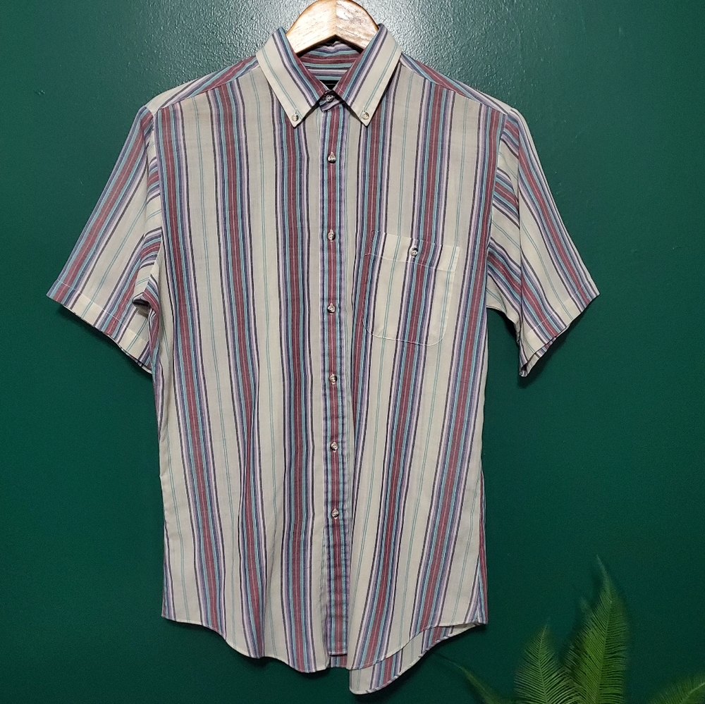 Princeton Hall Button Down Short Sleeve Shirt